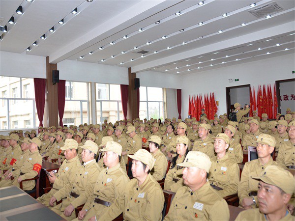省老干部局培训班参加红色党性教育启动仪式.JPG